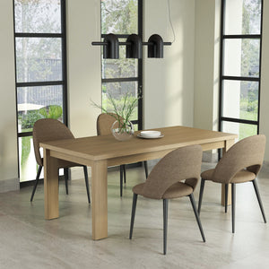 Brentford Dining Table - Light Brown Susan