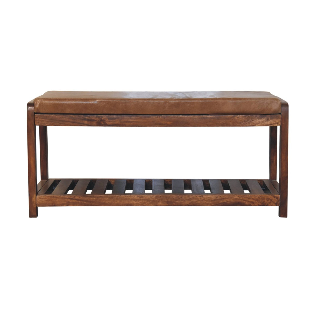 Buffalo Slatted Hallway Bench Bench
