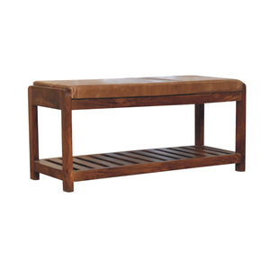 Buffalo Slatted Hallway Bench Bench