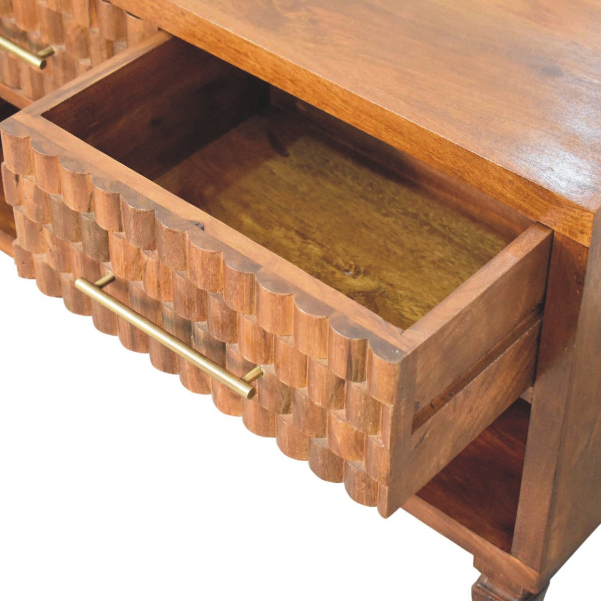 Cadiz Carved Shoe Bench Bench