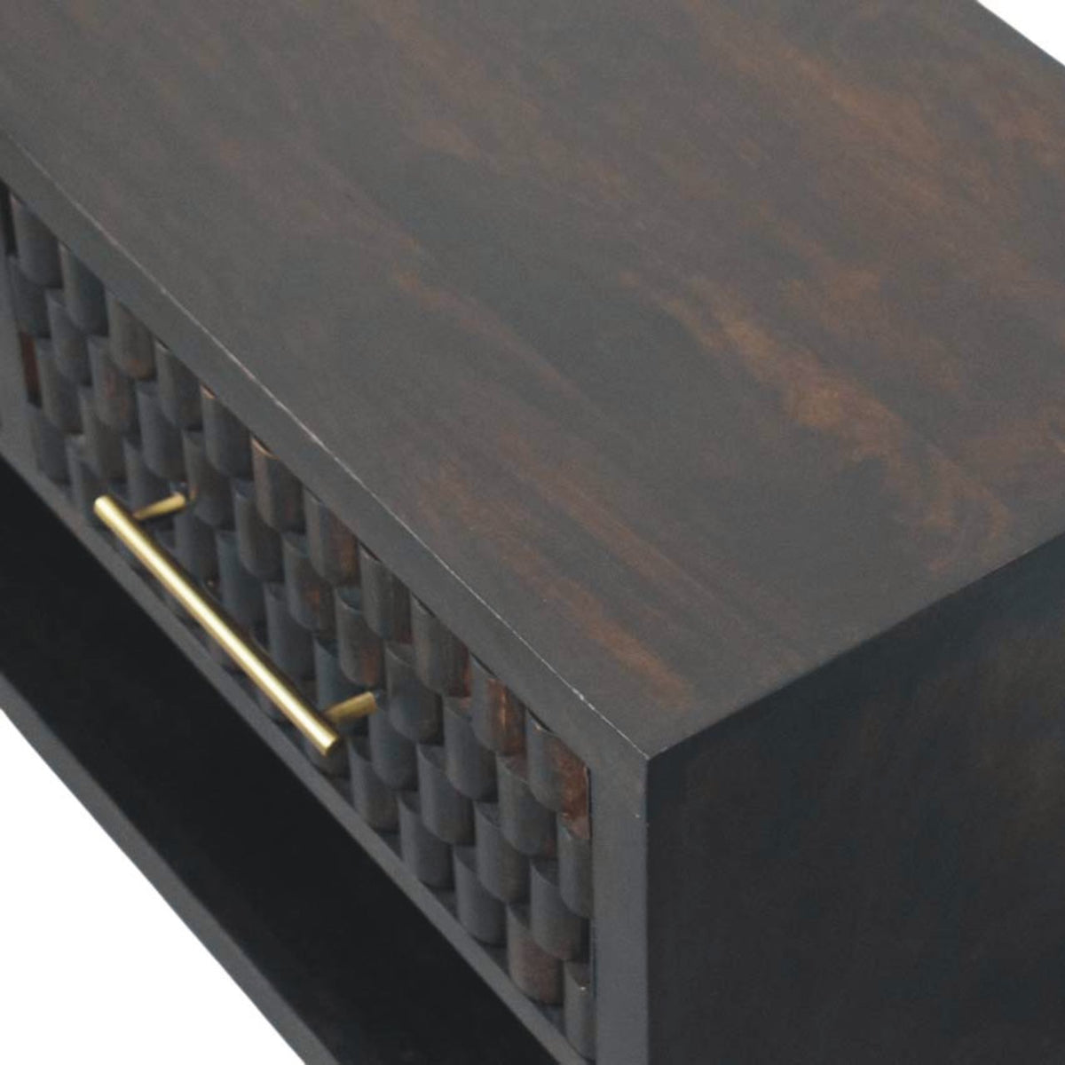 Cadiz Carved Shoe Storage Bench Bench