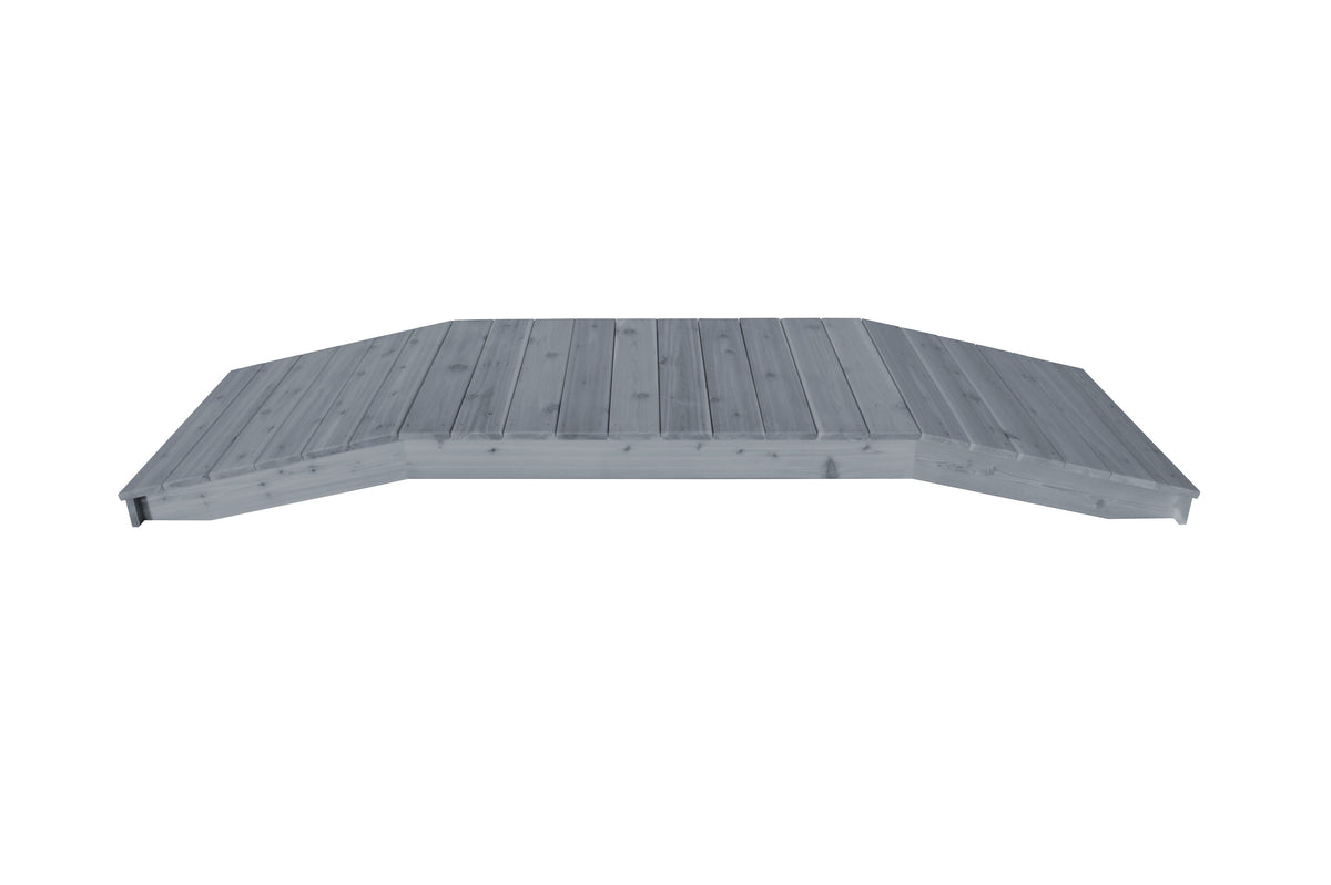 Cedar Standard Plank Bridge (4ft to 12ft) Bridge