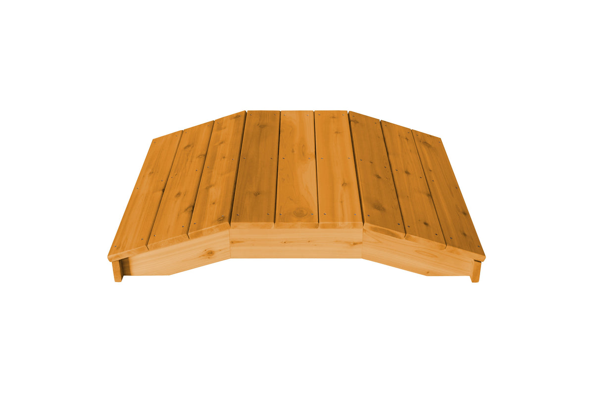 Cedar Standard Plank Bridge (4ft to 12ft) Bridge