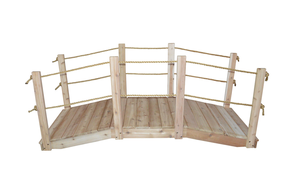 Cedar Standard Rope Bridge (6ft to 12ft) Bridge