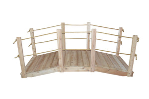 Cedar Standard Rope Bridge (6ft to 12ft) Bridge