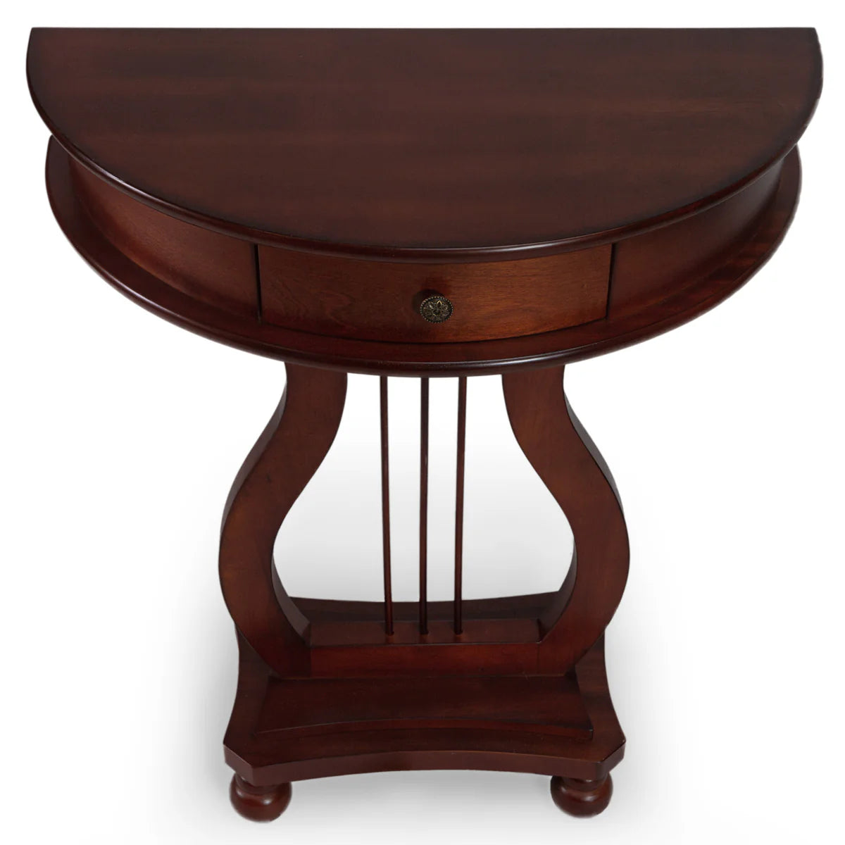 Executive Desk with 3 Drawers – Cherry Finish - All Thing Cedar All Things Cedar