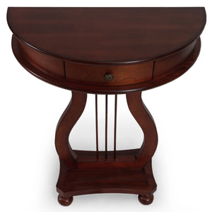 Executive Desk with 3 Drawers – Cherry Finish - All Thing Cedar All Things Cedar