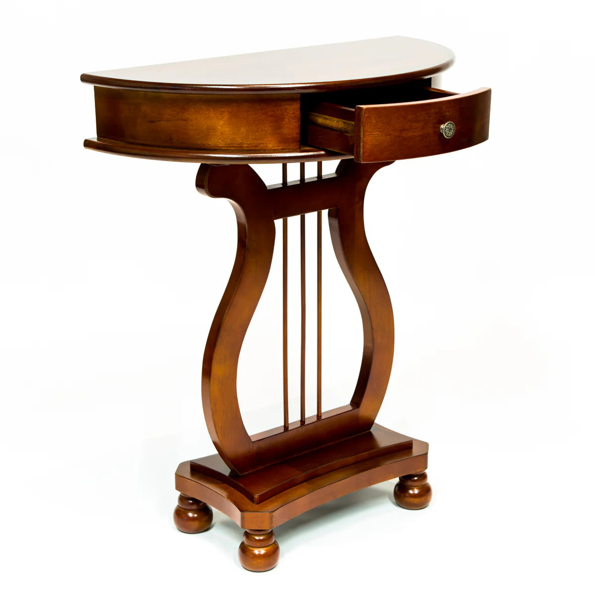 Executive Desk with 3 Drawers – Cherry Finish - All Thing Cedar All Things Cedar