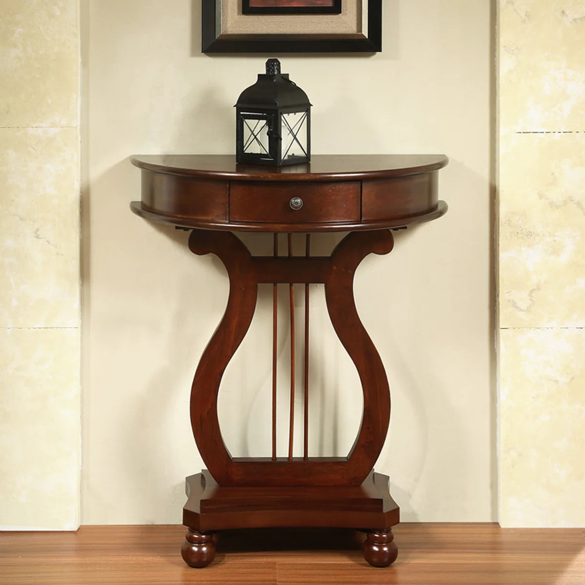 Executive Desk with 3 Drawers – Cherry Finish - All Thing Cedar All Things Cedar