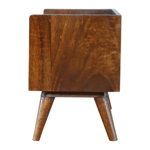 Chestnut Nordic Storage Bench Bench