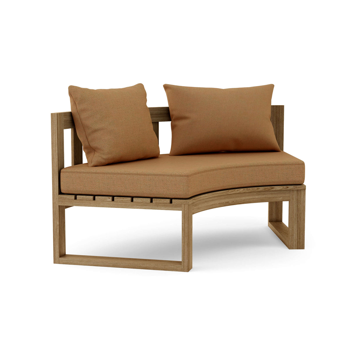 Circular Modular Deep Seating – Premium Teak Comfort Meets Custom Style Susan