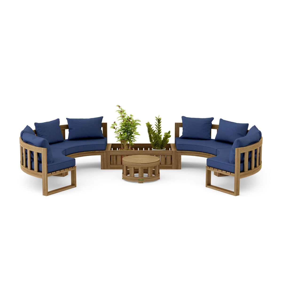 Circular Modular Deep Seating Set 1 Susan