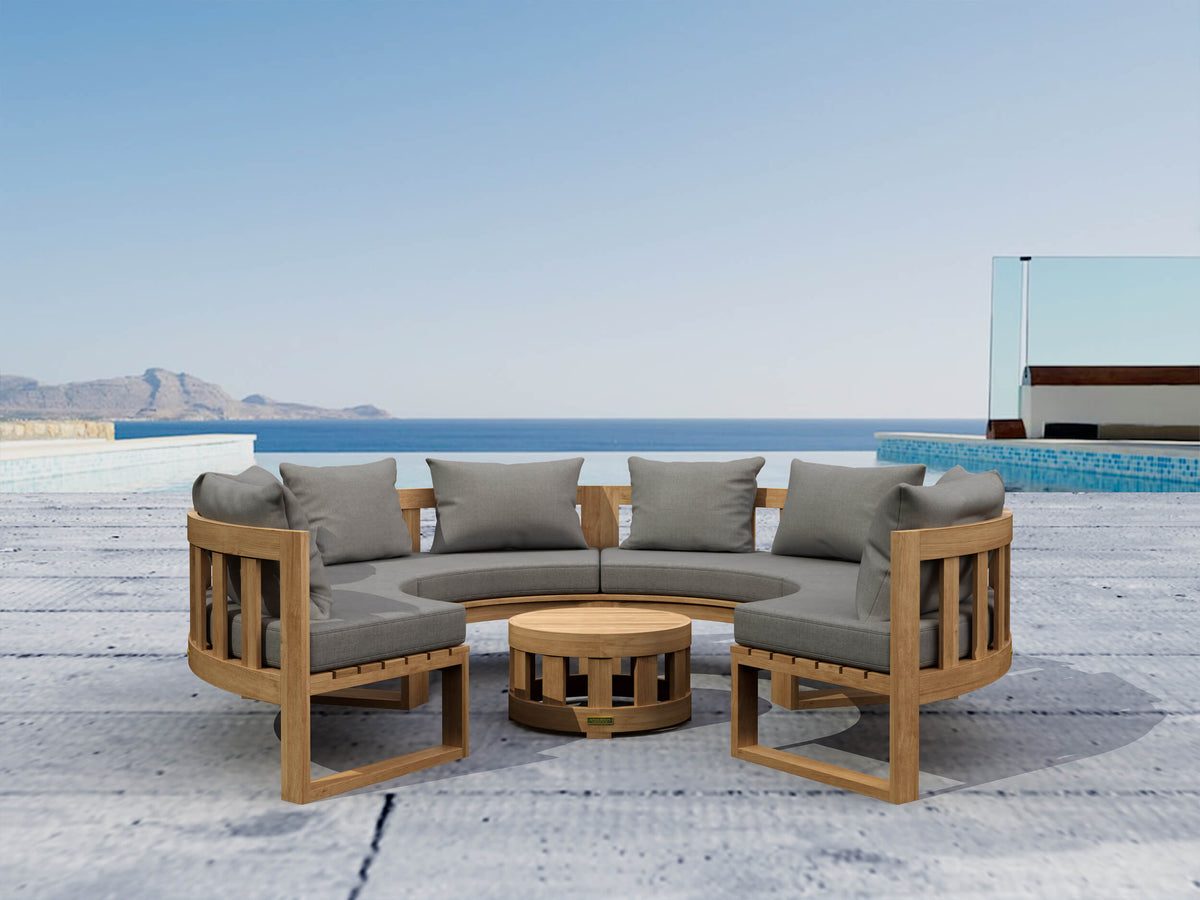 Circular Modular Deep Seating Set 2 Susan