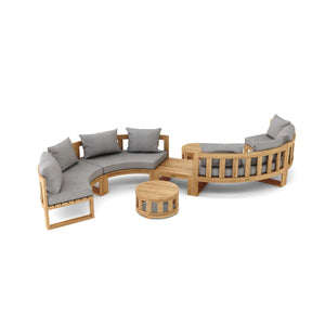 Circular Modular Deep Seating Set 4 Susan