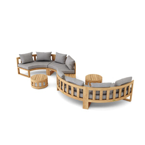 Circular Modular Deep Seating Set 4 Susan