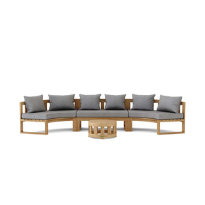 Circular Modular Deep Seating Set 5 Susan