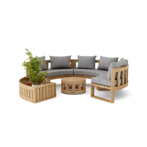 Circular Modular Deep Seating Set Susan