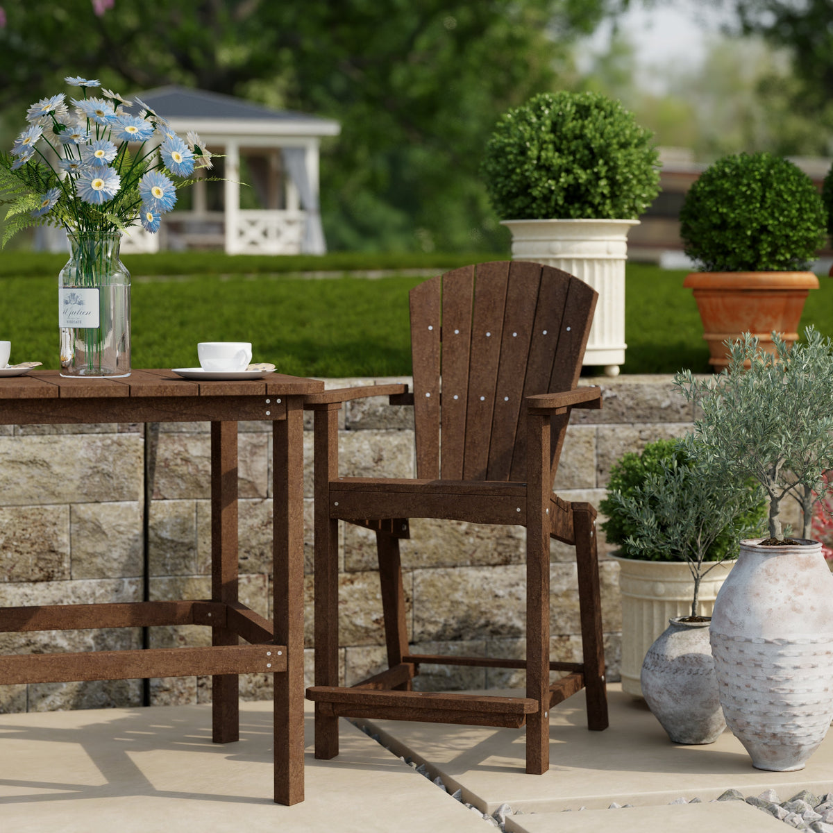 Classic 3-Piece Counter Set Dining Set