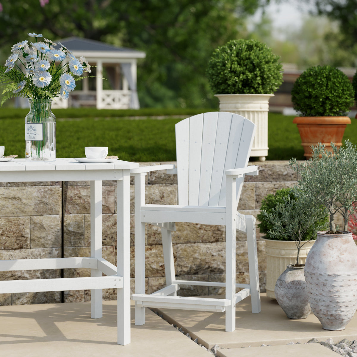 Classic 3-Piece Counter Set Dining Set