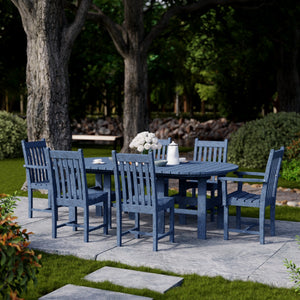 Classic 7-Piece 44"x84" Dining Set Dining Set
