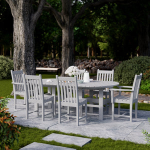 Classic 7-Piece 44"x84" Dining Set Dining Set
