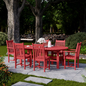 Classic 7-Piece 44"x84" Dining Set Dining Set