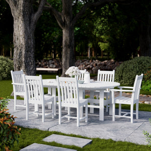 Classic 7-Piece 44"x84" Dining Set Dining Set
