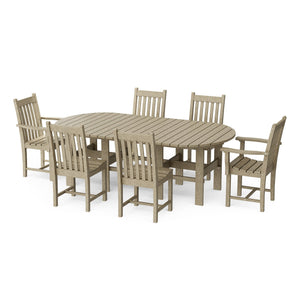 Classic 7-Piece 44"x84" Dining Set Dining Set