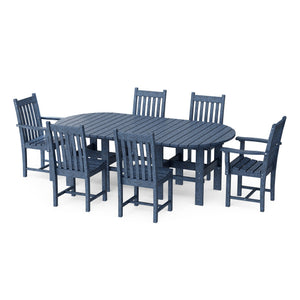 Classic 7-Piece 44"x84" Dining Set Dining Set