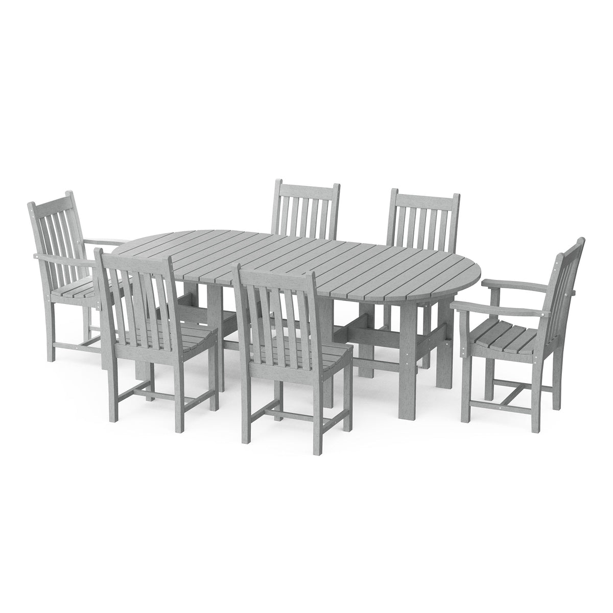 Classic 7-Piece 44"x84" Dining Set Dining Set