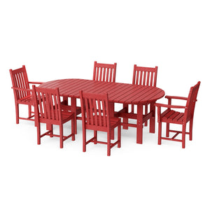 Classic 7-Piece 44"x84" Dining Set Dining Set