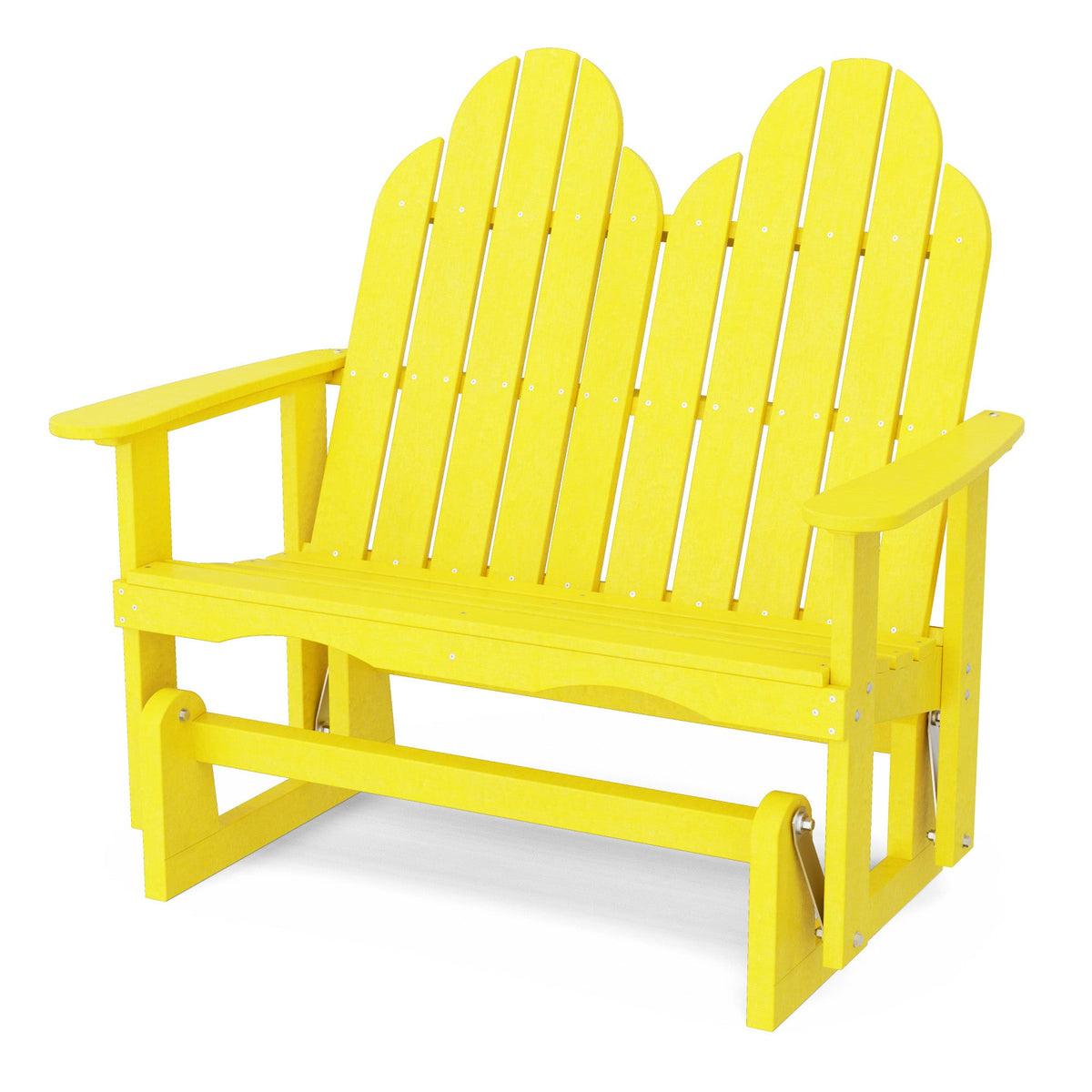 Classic Adirondack Glider Outdoor Glider