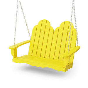 Classic Adirondack Swing Porch Swing