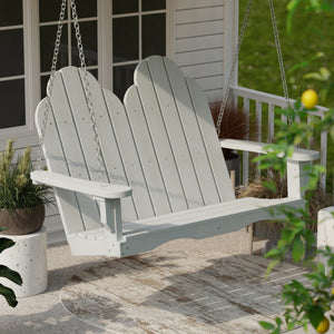 Classic Adirondack Swing Porch Swing