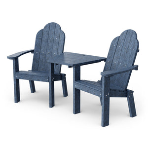 Classic Deck Chair Tete-a-Tete Bench Garden Bench