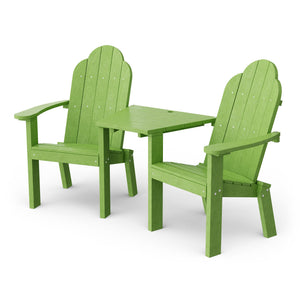 Classic Deck Chair Tete-a-Tete Bench Garden Bench