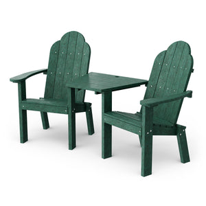 Classic Deck Chair Tete-a-Tete Bench Garden Bench