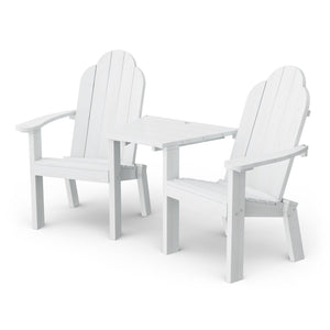 Classic Deck Chair Tete-a-Tete Bench Garden Bench