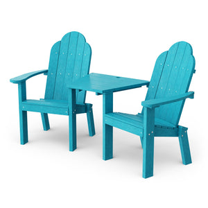 Classic Deck Chair Tete-a-Tete Bench Garden Bench