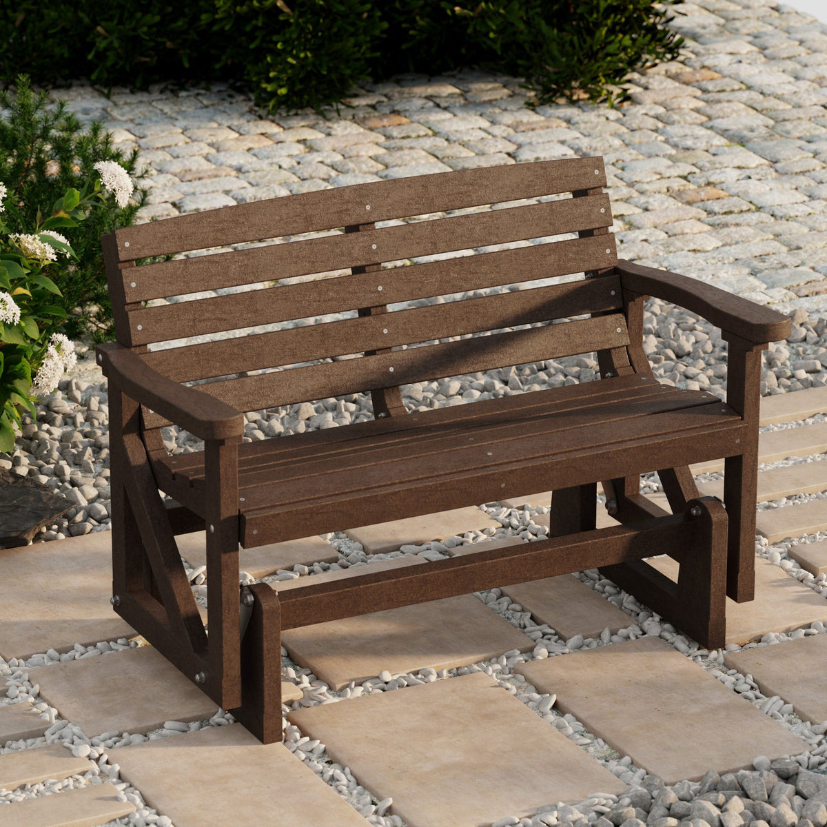 Classic Double Glider Outdoor Glider
