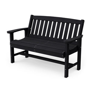 Classic Mission Bench Garden Bench Black