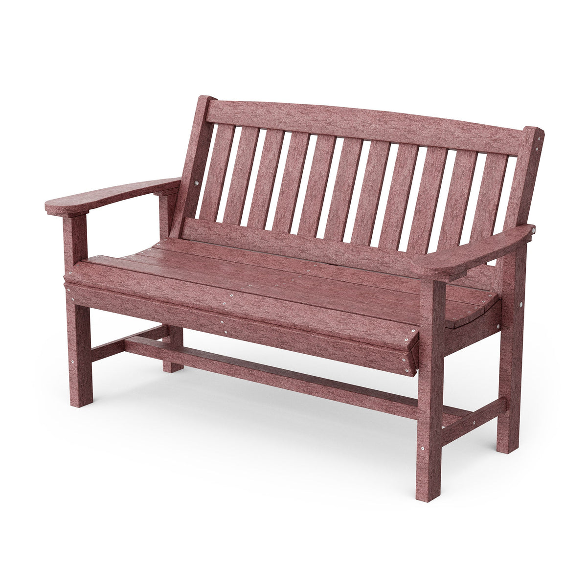 Classic Mission Bench Garden Bench Cherry Wood