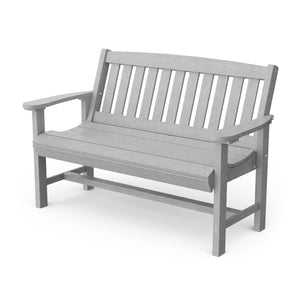 Classic Mission Bench Garden Bench Light Gray