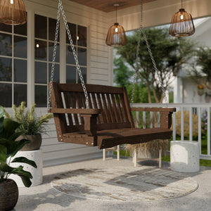 Classic Mission Swing Porch Swing