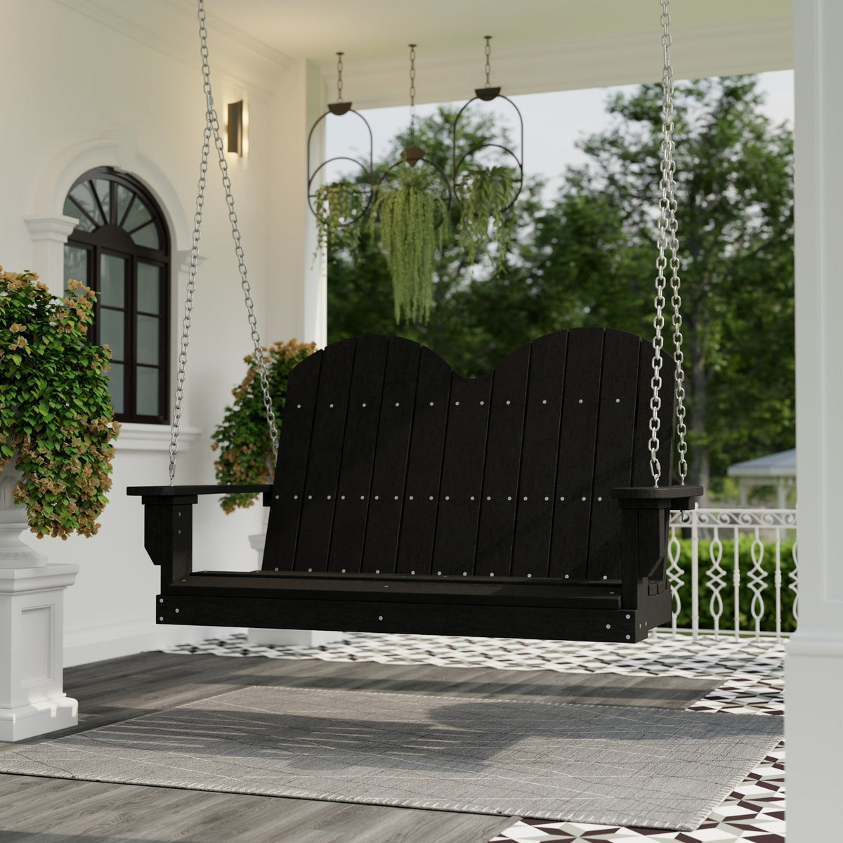 Classic Savannah Swing Porch Swing