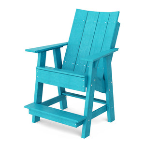Contemporary High Adirondack Chair Outdoor Chair