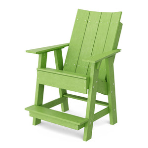 Contemporary High Adirondack Chair Outdoor Chair