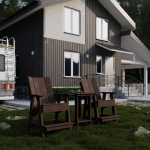 Contemporary High Adirondack Chair Outdoor Chair