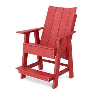 Contemporary High Adirondack Chair Outdoor Chair
