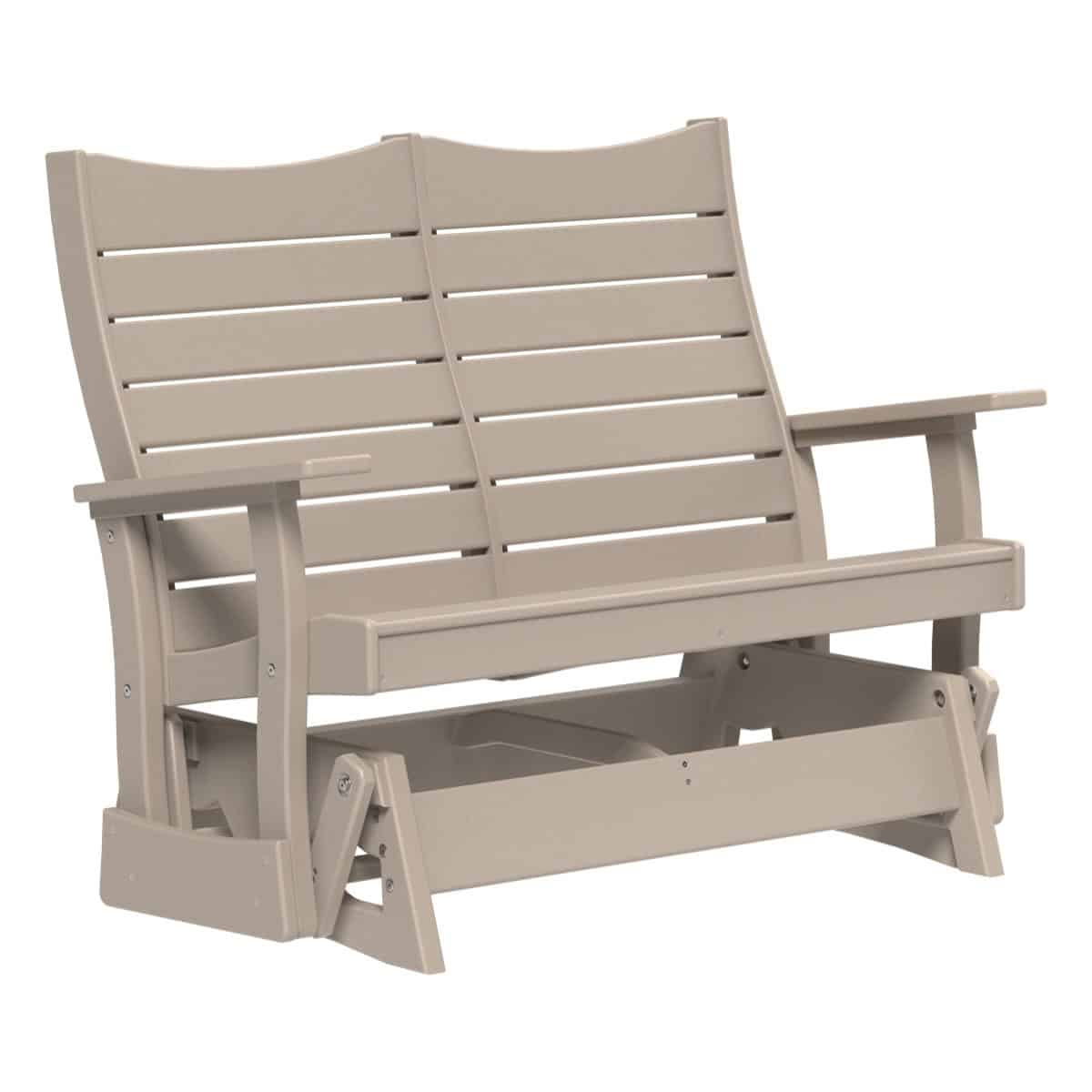 Contour Glider Porch Swing 4ft / Weatherwood